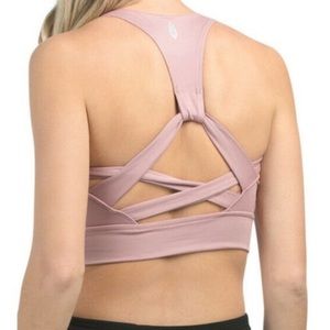 NWT Free people dusty rose sports bra
